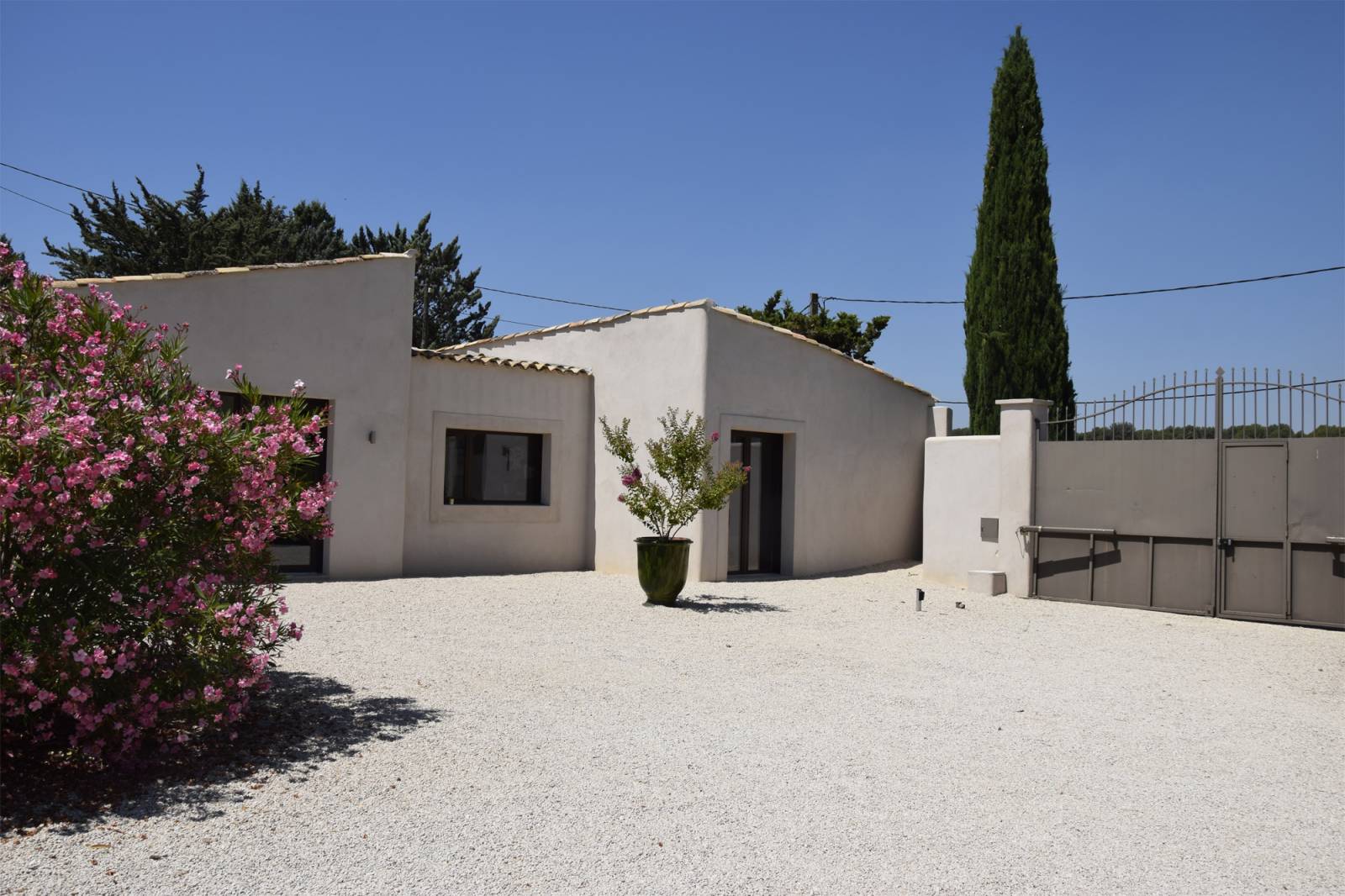 Rénovation d'une maison ancienne avec patio