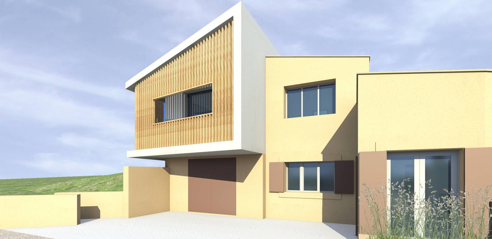 Surélévation d'une maison individuelle à Cabriès