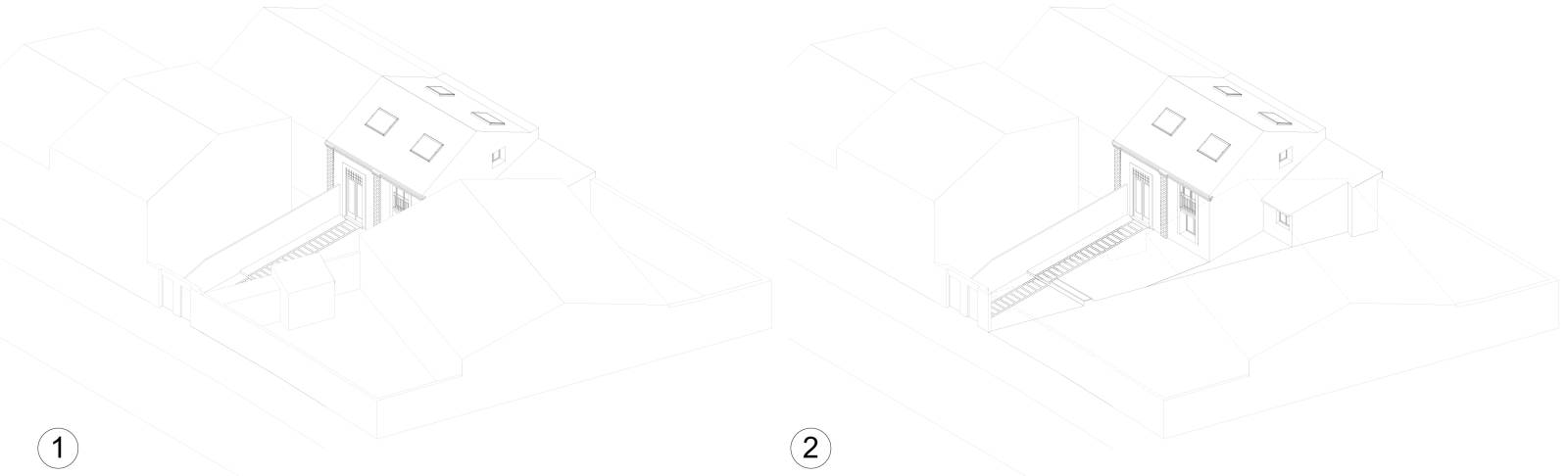 Surélévation et rénovation d'une maison à Marseille