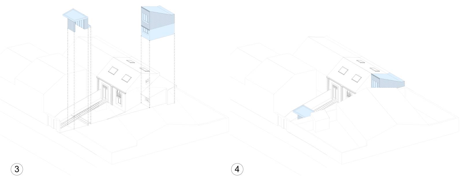 Surélévation et rénovation d'une maison à Marseille