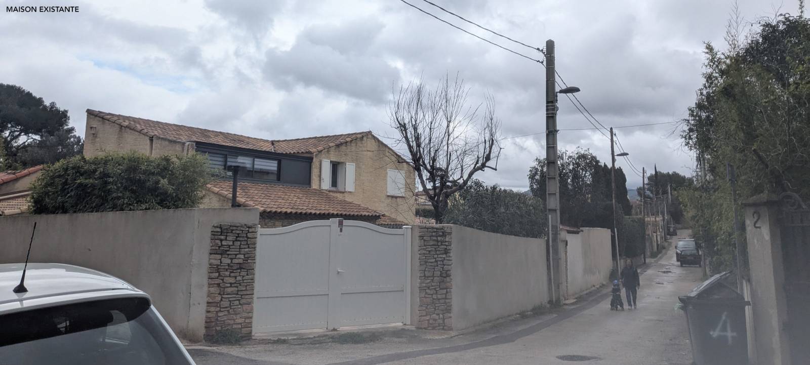 SURÉLÉVATION D'UNE MAISON À MARSEILLE