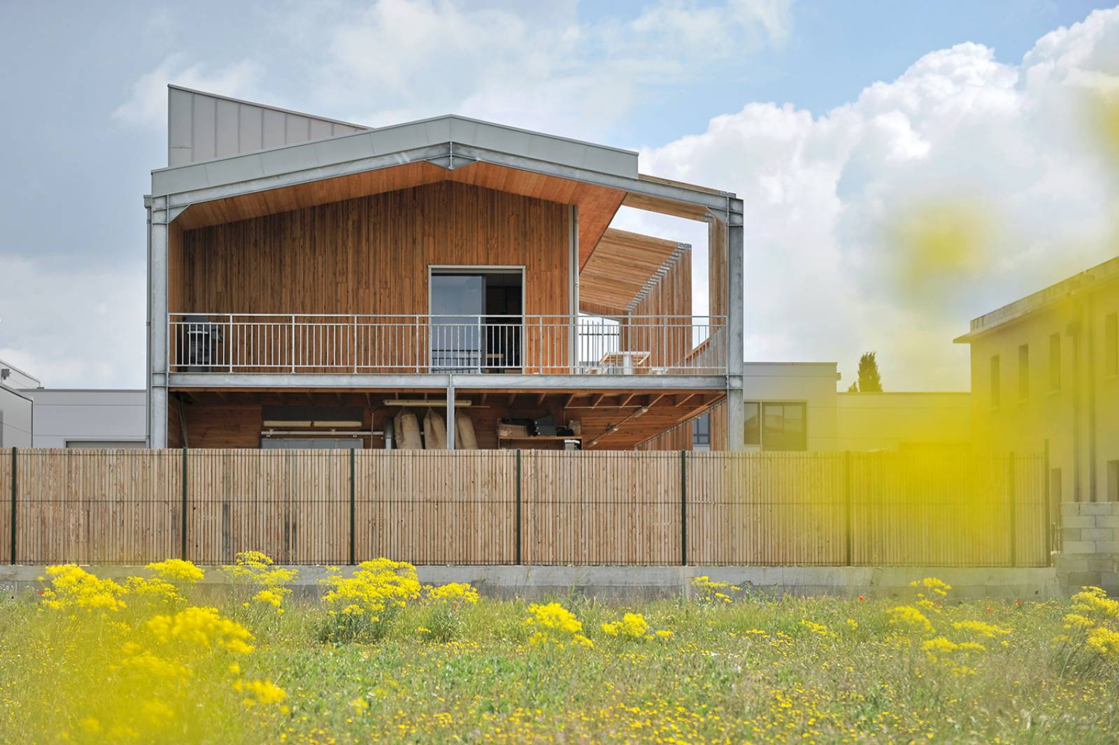 construction de maison individuelle contemporaine en bois