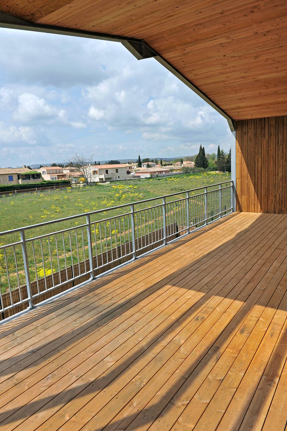 construction de maison individuelle contemporaine en bois