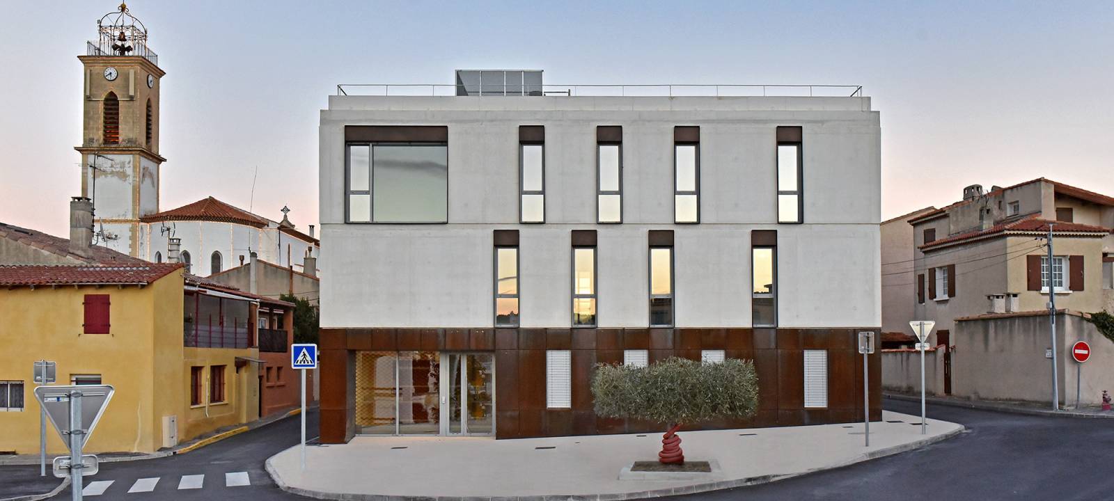 Construction du Centre Communal d'Action Sociale de Châteauneuf-les-Martigues