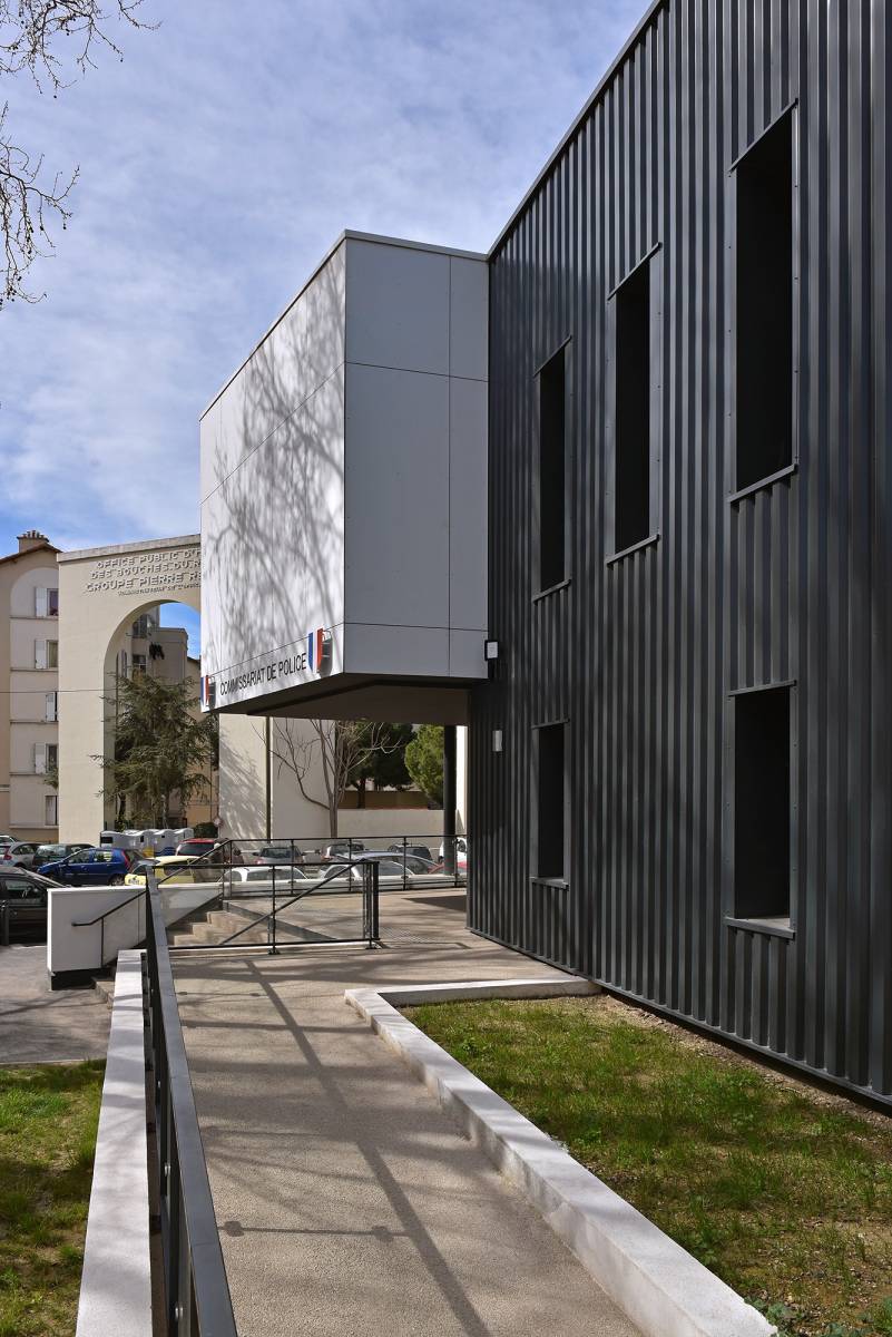 Extension Réhabilitation Surélévation du Commissariat du 10ème arr. de Marseille