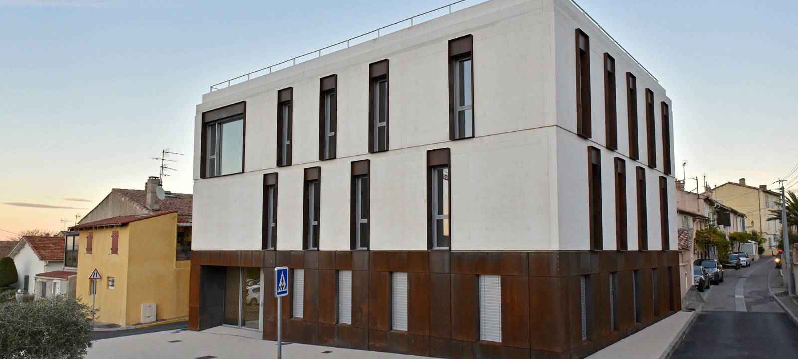 Construction du Centre Communal d'Action Sociale de Châteauneuf-les-Martigues