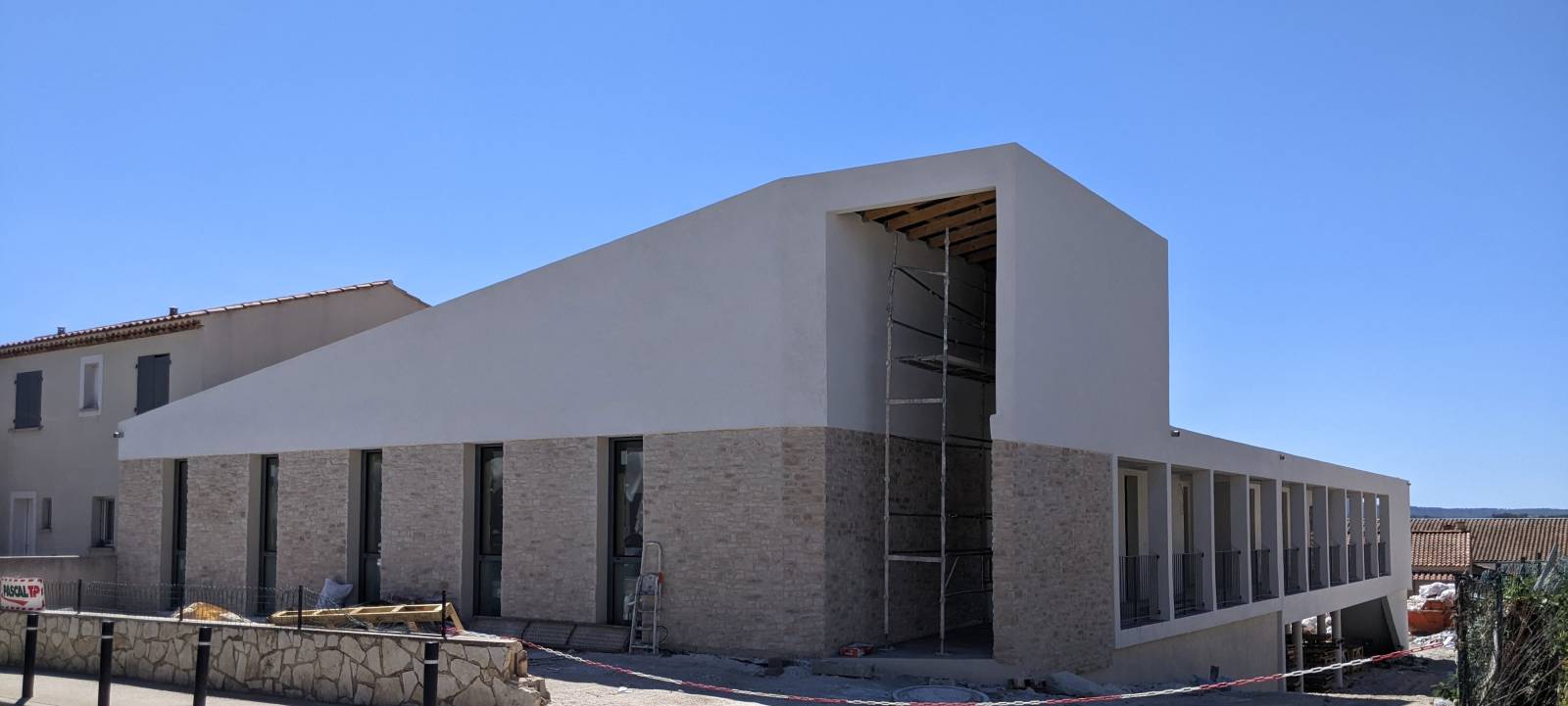 Construction d'une maison médicale à Coudoux