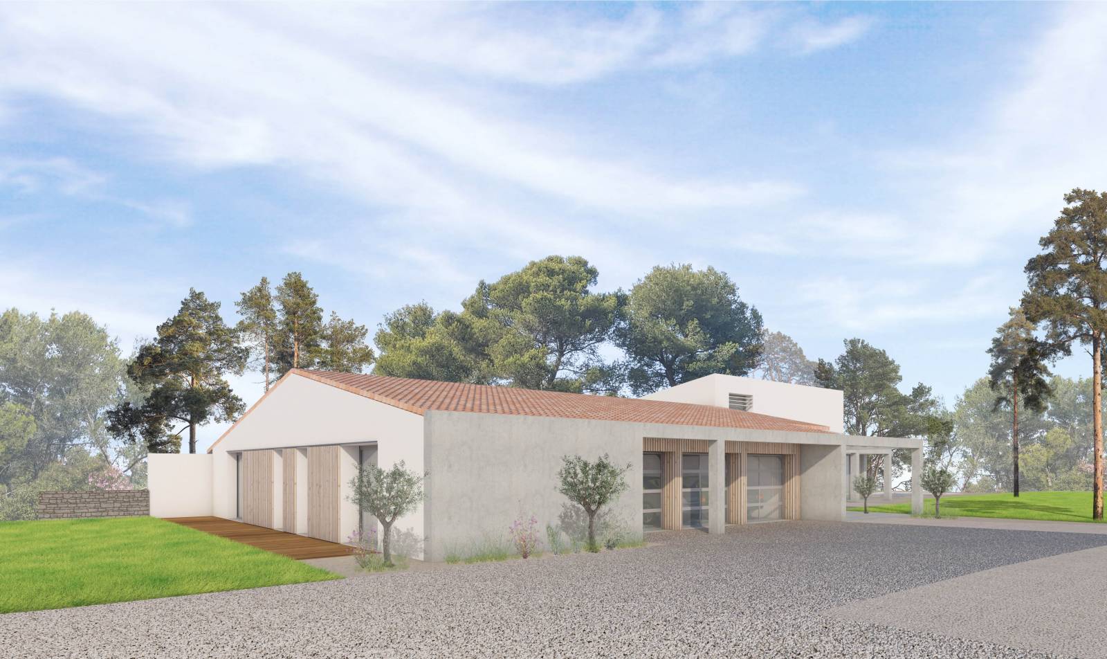 Rénovation globale d'une villa proche de Marseille