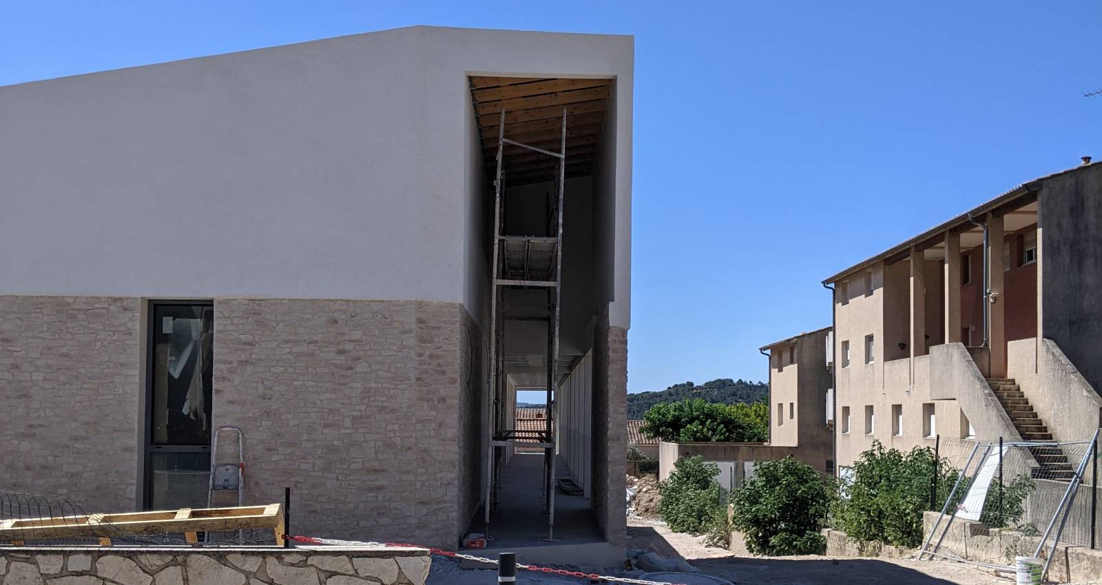 Construction d'une maison médicale à Coudoux