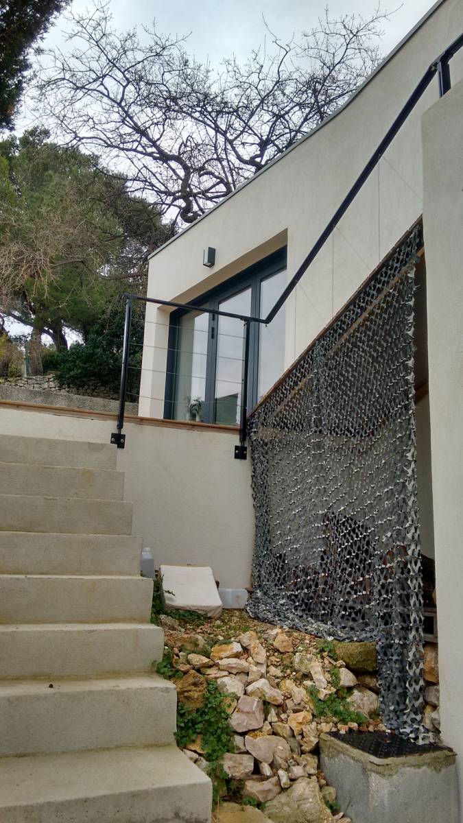 architecte agrandissement maison moderne en béton