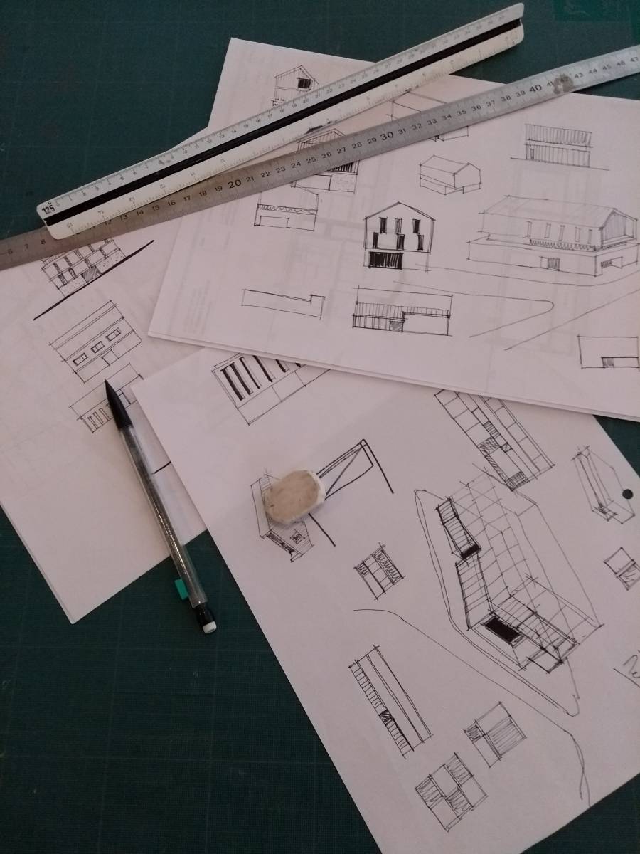 architecte permis de construire maison contemporaine