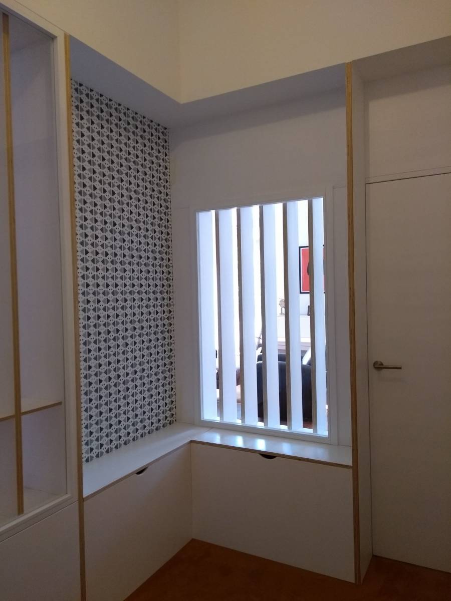 architecte rénovation appartement contemporain