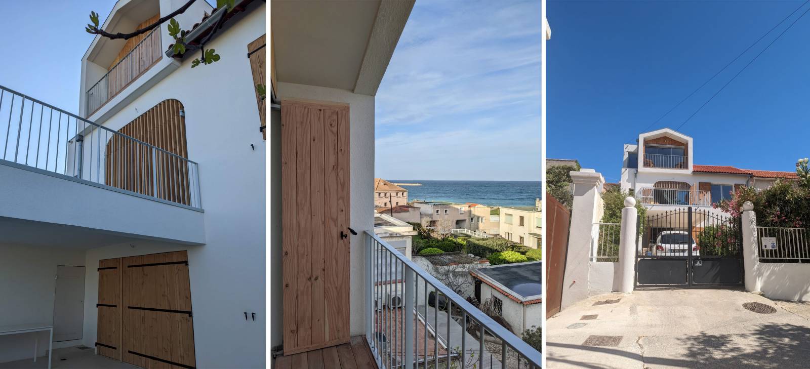 Surélévation extension rénovation d'une maison individuelle à Marseille