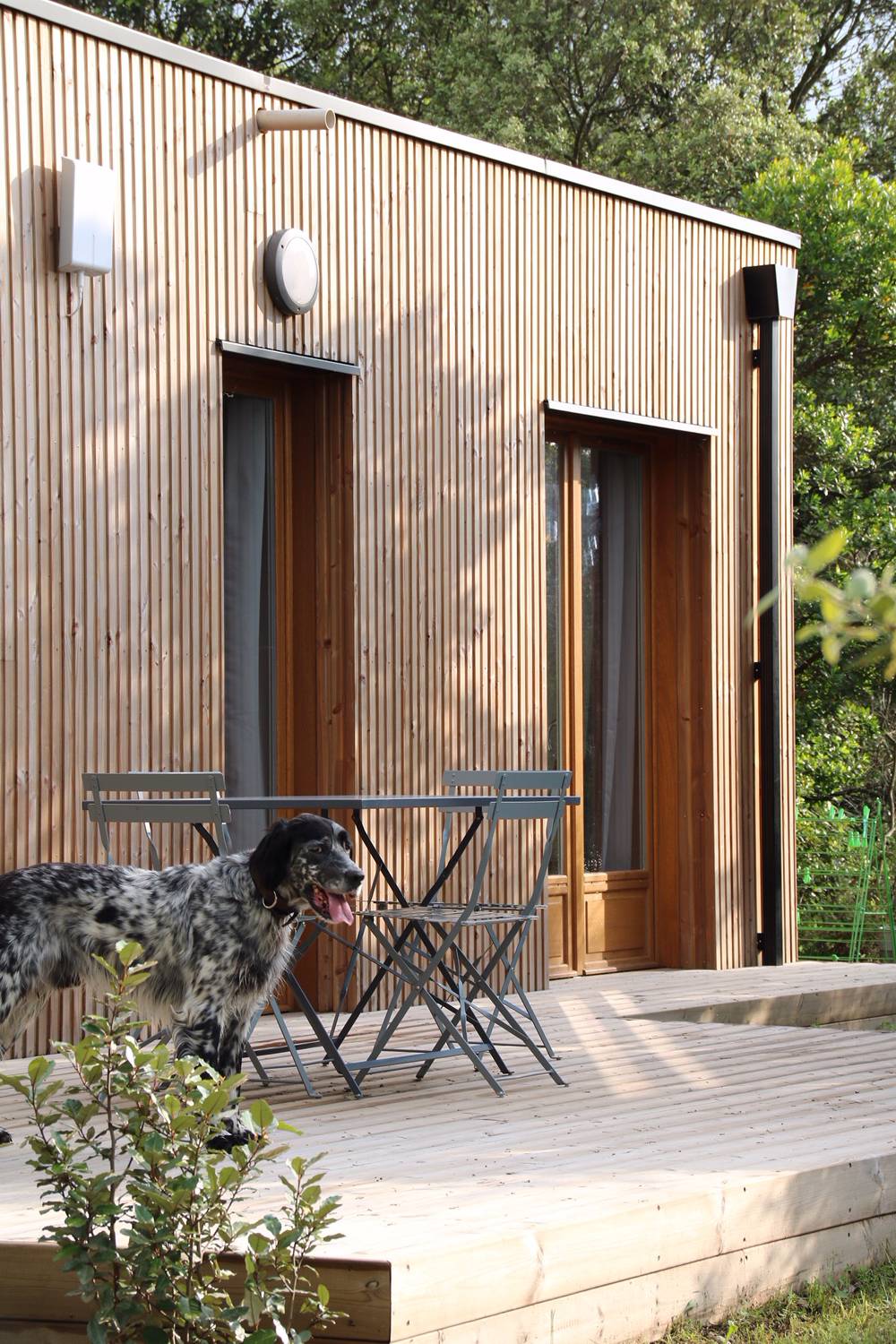 CONSTRUCTION D'UN CABANON DE JARDIN EN BOIS A AIX-EN-PROVENCE