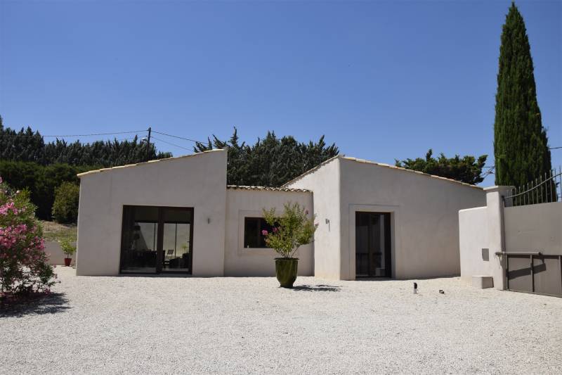 Rénovation d'une maison ancienne avec patio