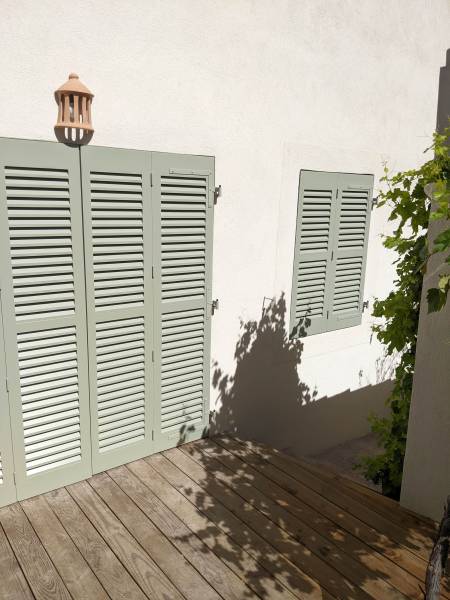 AMÉNAGEMENT D'UNE MAISON DE VILLE AVEC RÉNOVATION DU JARDIN A AIX-EN-PROVENCE