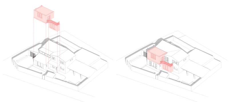 SURÉLÉVATION D'UNE MAISON À MARSEILLE