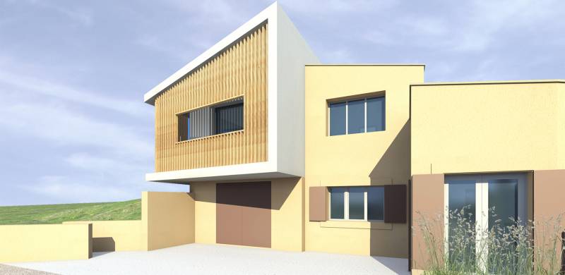 Surélévation d'une maison individuelle à Cabriès