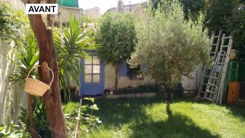 Reconstruction d'un Cabanon de jardin dans le centre ville de Marseille