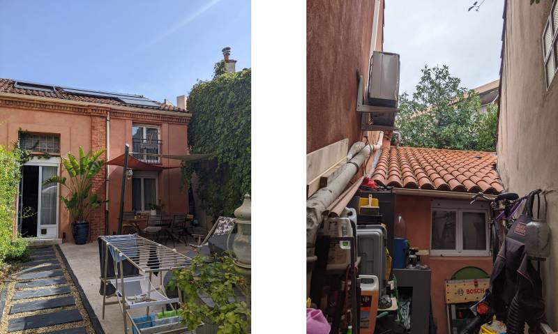 Surélévation et rénovation d'une maison à Marseille