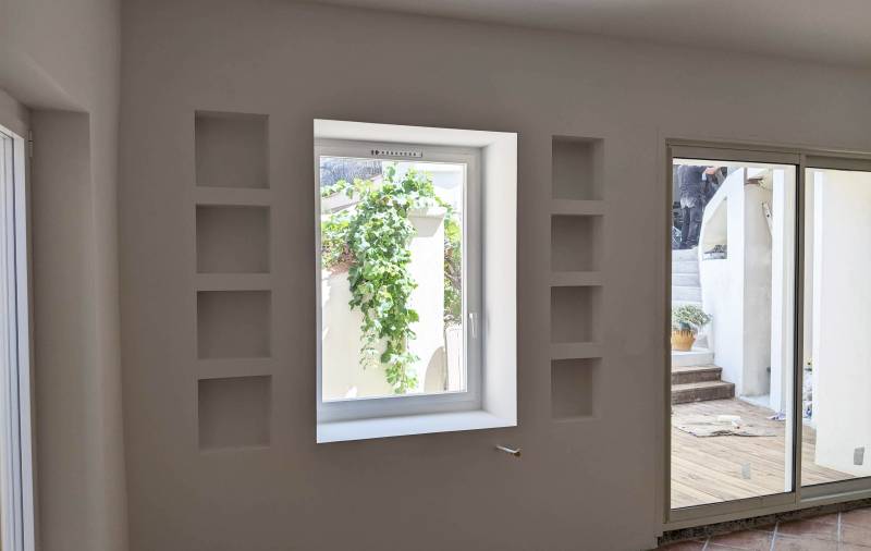 Aménagement d'un jardin et rénovation d'un cabanon à Marseille