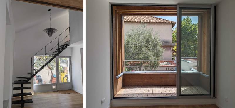 SURÉLÉVATION ET RÉNOVATION D'UNE MAISON INDIVIDUELLE A MARSEILLE