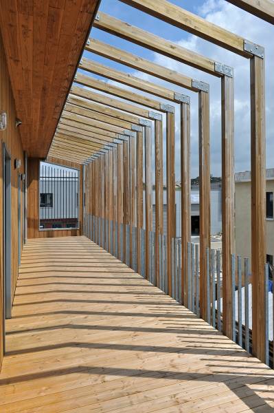 construction de maison individuelle contemporaine en bois
