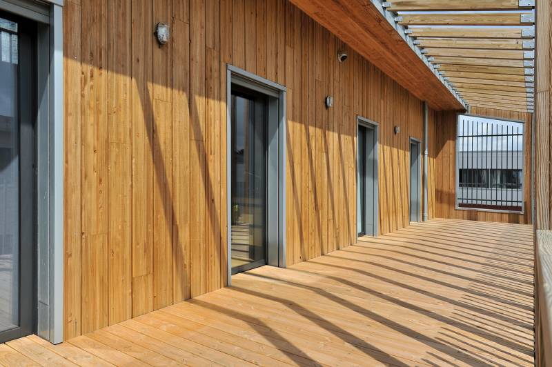 construction de maison individuelle contemporaine en bois