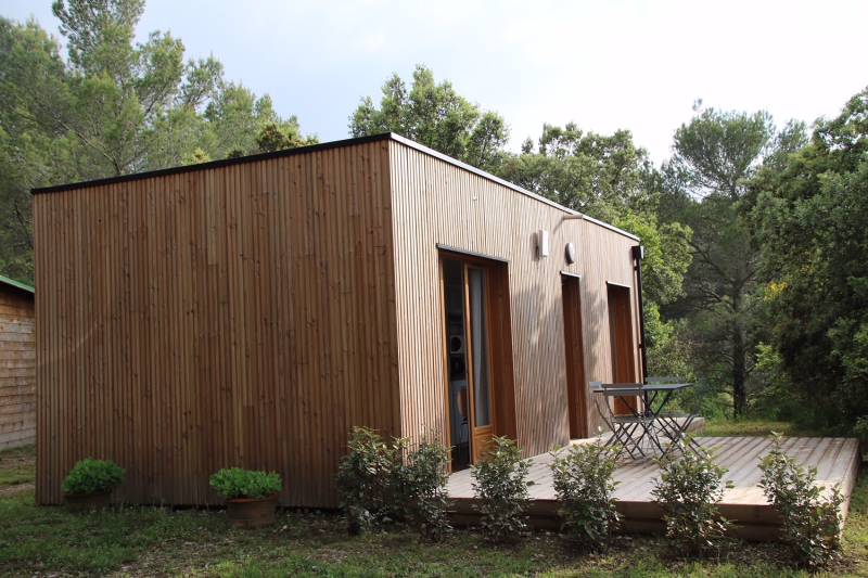 CONSTRUCTION D'UN CABANON DE JARDIN EN BOIS A AIX-EN-PROVENCE