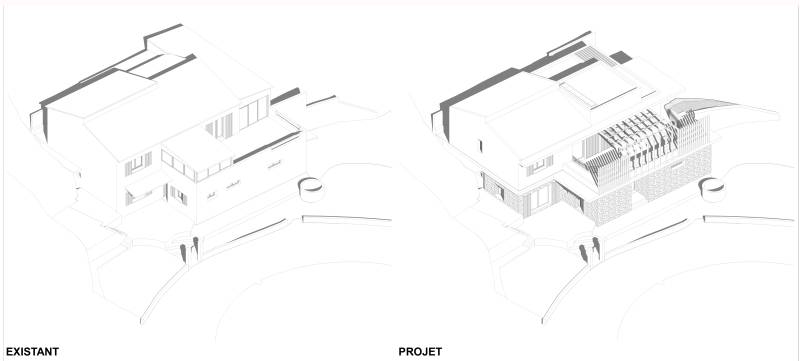 RÉNOVATION ET EXTENSION D'UNE MAISON INDIVIDUELLE À MARSEILLE