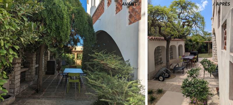 AMÉNAGEMENT ET RÉNOVATION D'UNE MAISON ET DE SES EXTERIEURS À MARSEILLE