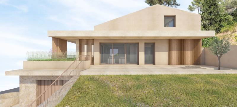 RÉNOVATION ET EXTENSION D'UNE MAISON INDIVIDUELLE CONTEMPORAINE À MARSEILLE