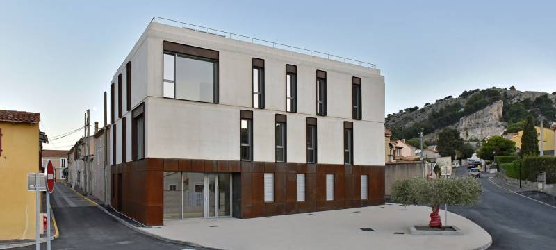 Construction du Centre Communal d'Action Sociale de Châteauneuf-les-Martigues