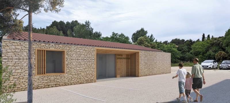 Construction d'un centre de dermatologie à Mérindol
