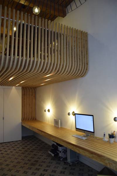 RECONVERSION ET AMÉNAGEMENT D'UN LOCAL COMMERCIAL EN BUREAU À MARSEILLE