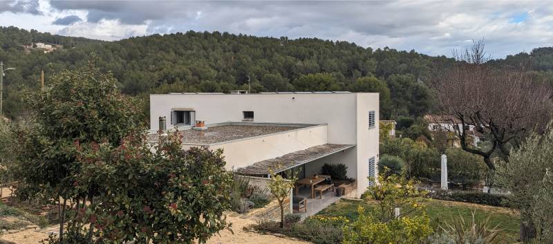 Surélévation d'une maison en ossature bois dans le Var