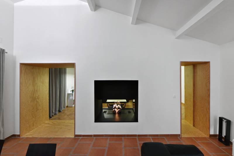 rénovation maison avec cheminée et bois à Marseille