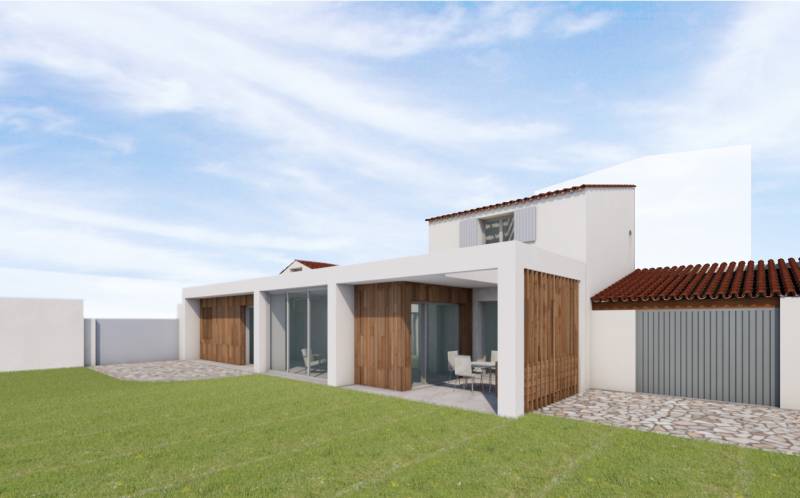 Extension et rénovation d'une maison individuelle à Marseille avec patio