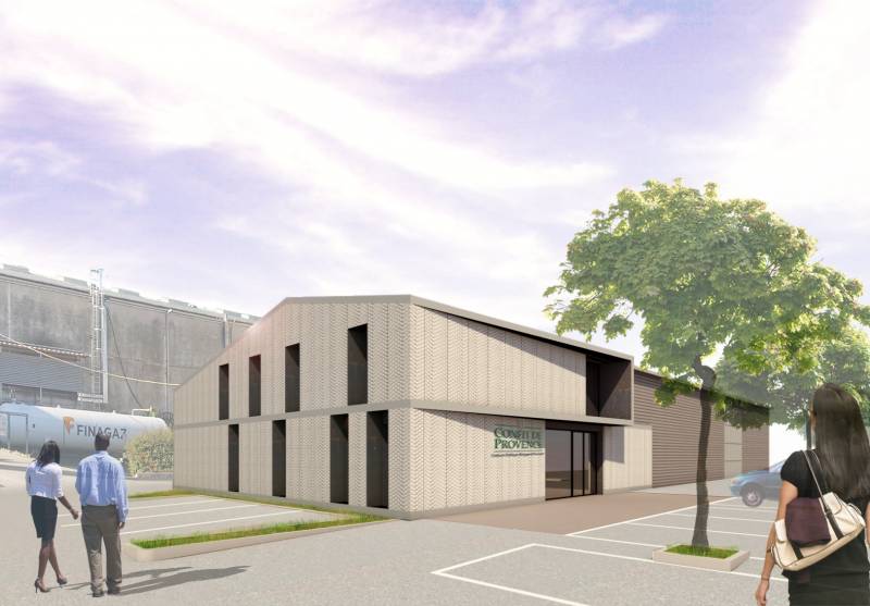 architecte création de bureaux dans bâtiment existant