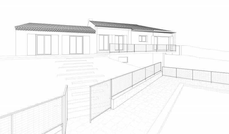 plans 3D maison architecte