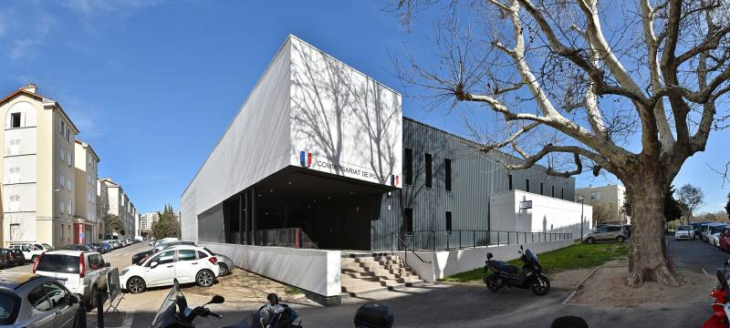 Extension Réhabilitation Surélévation du Commissariat du 10ème arr. de Marseille