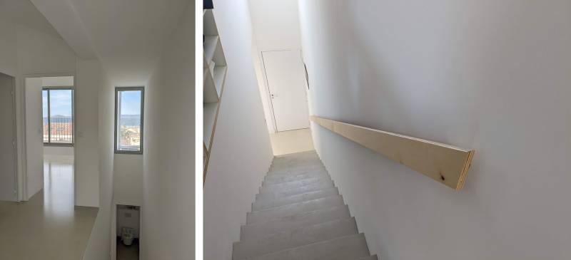 Surélévation extension rénovation d'une maison individuelle à Marseille