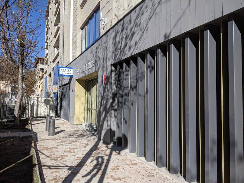 Chantier de l'Hôtel de Police de Digne