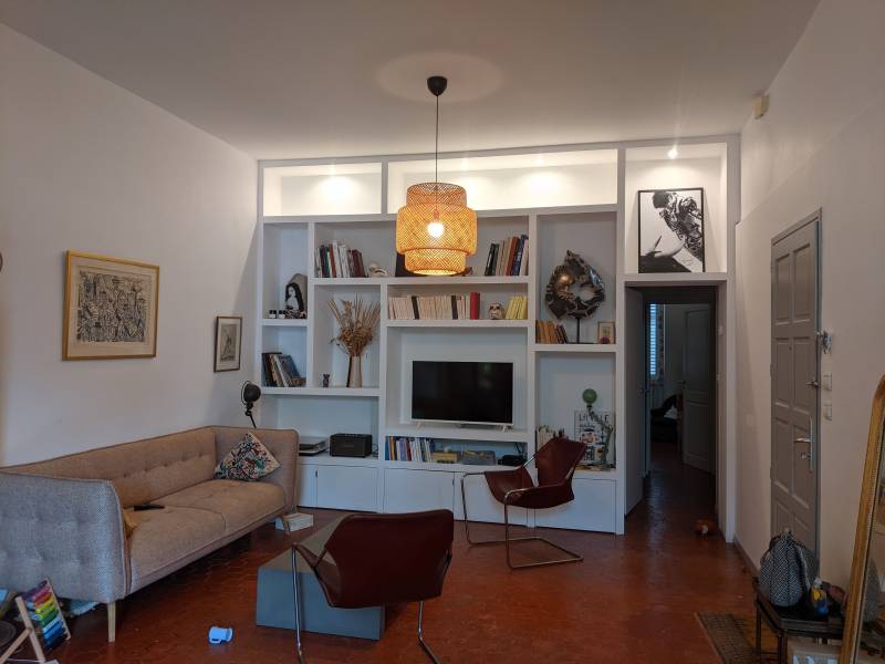 Rénovation et aménagement d'un appartement marseillais