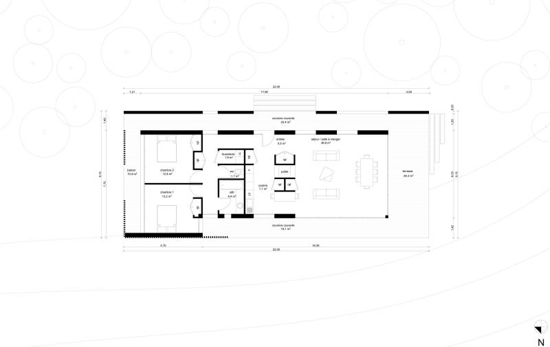 Maison en bois contemporaine à Aix-en-Provence