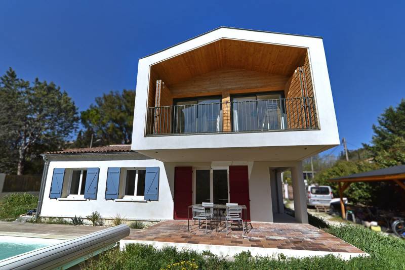 Surélévation et rénovation d'une maison individuelle à Aix-en-Provence