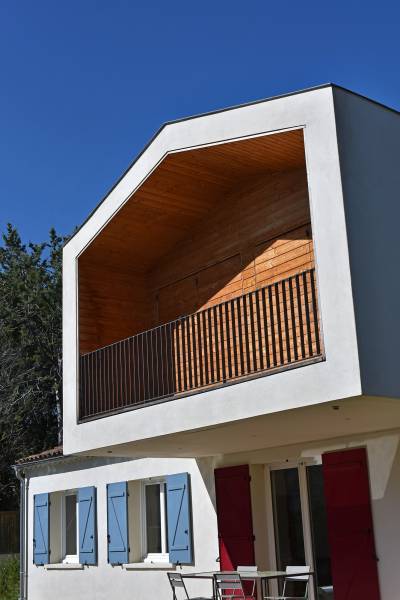 Surélévation et rénovation d'une maison individuelle à Aix-en-Provence