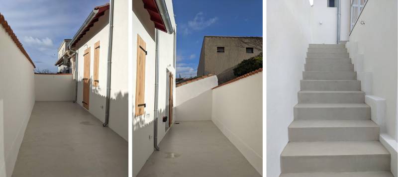 Surélévation extension rénovation d'une maison individuelle à Marseille